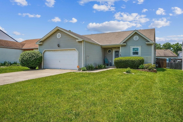 921 Harbinger Cir E, Columbus, OH 43213 - view of front of house with an attached garage, concrete driveway, and roof with shingles