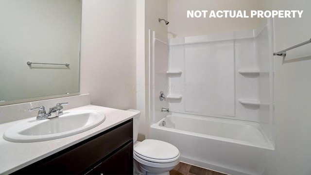 183 Badger Pass, Newark, OH 43055 - bathroom with shower / tub combination and vanity