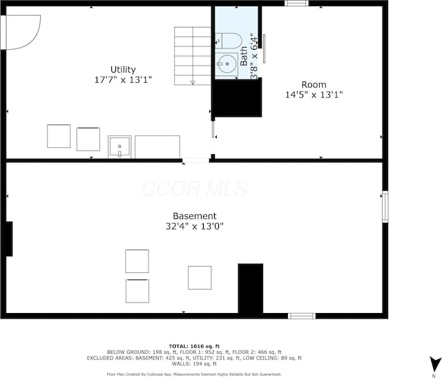 33 E Frankfort St, Columbus, OH 43206 - view of room layout