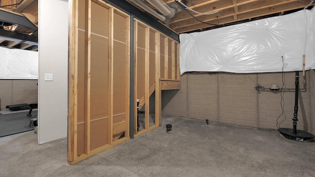 8145 Rhoderick Cir, Reynoldsburg, OH 43068 - view of unfinished basement