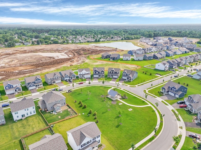 8145 Rhoderick Cir, Reynoldsburg, OH 43068 - aerial view of residential area with a nearby body of water