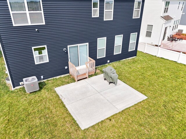 8145 Rhoderick Cir, Reynoldsburg, OH 43068 - back of house featuring a patio