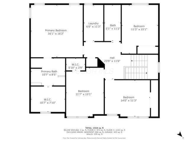 8145 Rhoderick Cir, Reynoldsburg, OH 43068 - view of property floor plan