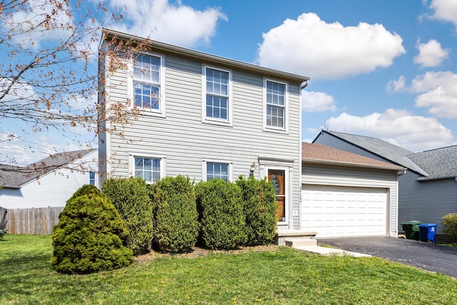 5722 Silver Spurs Ln, Galloway, OH 43119 - view of front of house with driveway and a garage