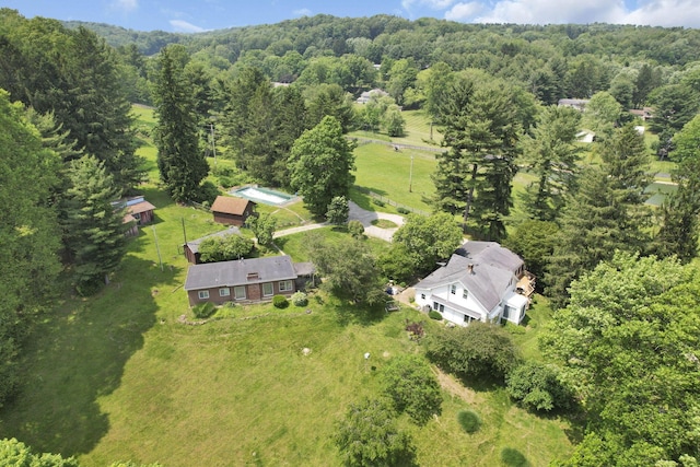 2083 Welsh Hills Rd, Granville, OH 43023 - aerial overview of property's location featuring a heavily wooded area