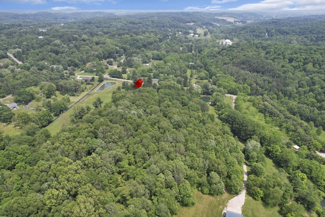 2083 Welsh Hills Rd, Granville, OH 43023 - aerial view of property and surrounding area with a heavily wooded area