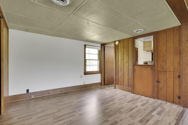 2083 Welsh Hills Rd, Granville, OH 43023 - spare room with wood finished floors and wood walls