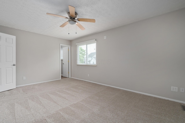 2268 Worthingwoods Blvd, Powell, OH 43065 - carpeted empty room featuring a ceiling fan and a textured ceiling