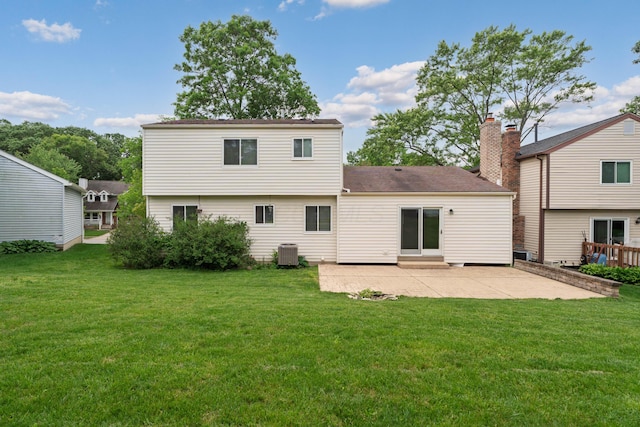 2268 Worthingwoods Blvd, Powell, OH 43065 - rear view of property with a patio area, a yard, and roof with shingles