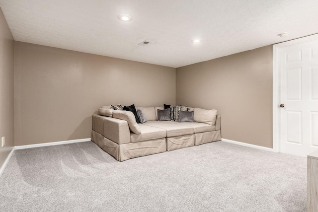 3381 Fishinger Mill Dr, Hilliard, OH 43026 - living area with carpet floors and recessed lighting