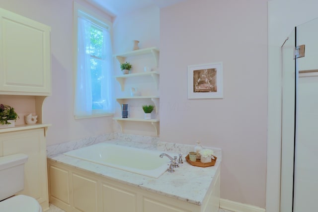 120 Hickory Ln, Lancaster, OH 43130 - full bathroom with toilet and a bath