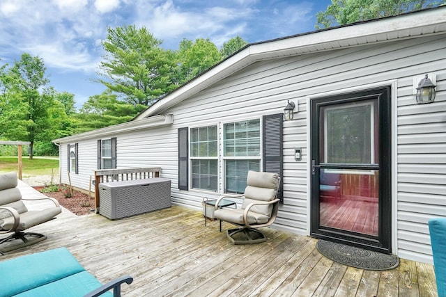 562 Bowman Ln, Chillicothe, OH 45601 - view of deck