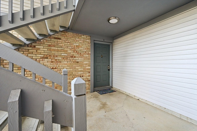 2082 Park Run Dr Unit A, Columbus, OH 43220 - property entrance featuring brick siding