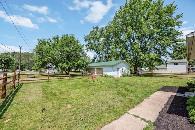 247 3rd St, La Rue, OH 43332 - view of fenced backyard