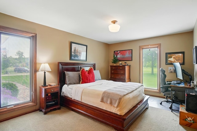 8384 Morris Rd, Hilliard, OH 43026 - carpeted bedroom with an office area