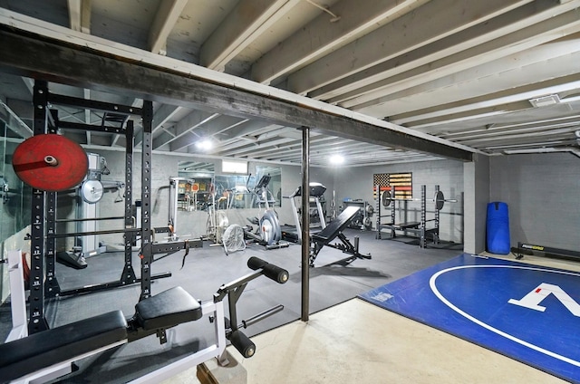 8384 Morris Rd, Hilliard, OH 43026 - view of workout room