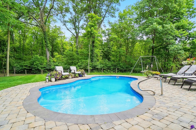 8384 Morris Rd, Hilliard, OH 43026 - outdoor pool with a patio area
