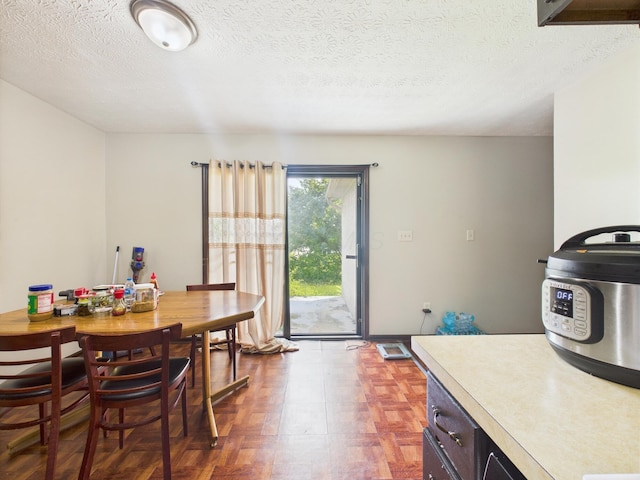 6343 Birchview Dr S Unit 6343-6345, Reynoldsburg, OH 43068 - dining space featuring a textured ceiling