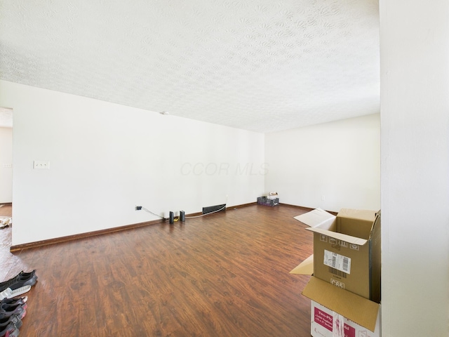 6343 Birchview Dr S Unit 6343-6345, Reynoldsburg, OH 43068 - bonus room with wood finished floors and a textured ceiling