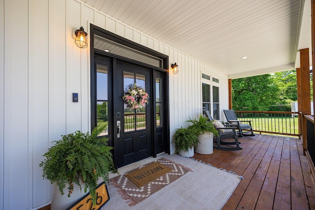1526 Crosley Rd, Granville, OH 43023 - entrance to property featuring covered porch