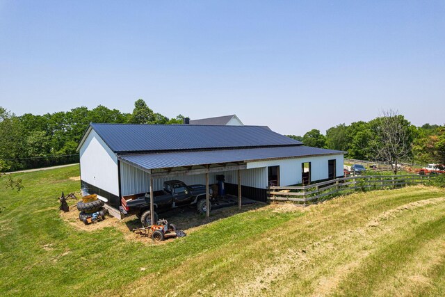 1526 Crosley Rd, Granville, OH 43023 - view of pole building featuring a carport