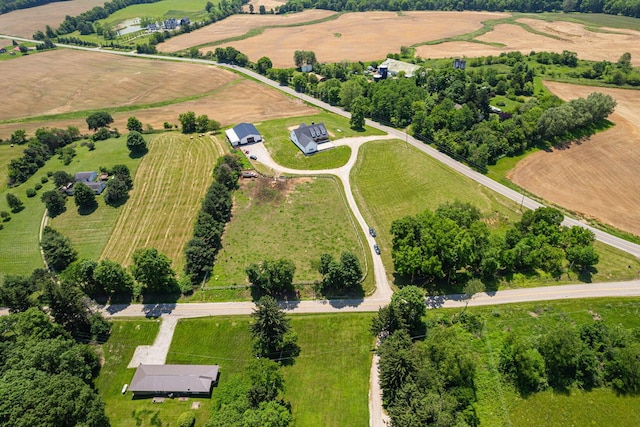 1526 Crosley Rd, Granville, OH 43023 - aerial overview of property's location with rural landscape