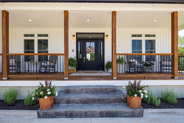 1526 Crosley Rd, Granville, OH 43023 - view of exterior entry with covered porch