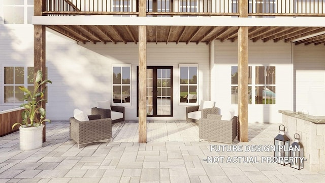 1526 Crosley Rd, Granville, OH 43023 - view of patio / terrace