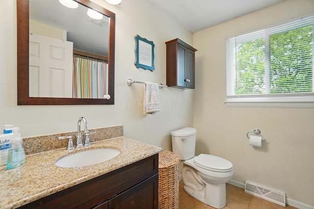 4860 Downing Dr, Columbus, OH 43232 - full bathroom with tile patterned flooring and vanity
