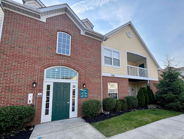 3839 Carberry Dr, Dublin, OH 43016 - view of front of house featuring brick siding