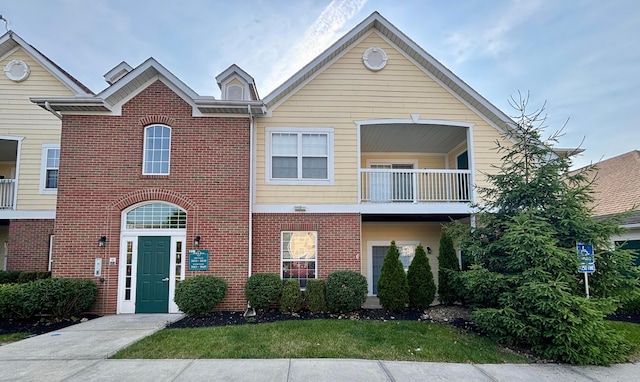 3839 Carberry Dr, Dublin, OH 43016 - view of front of property featuring brick siding