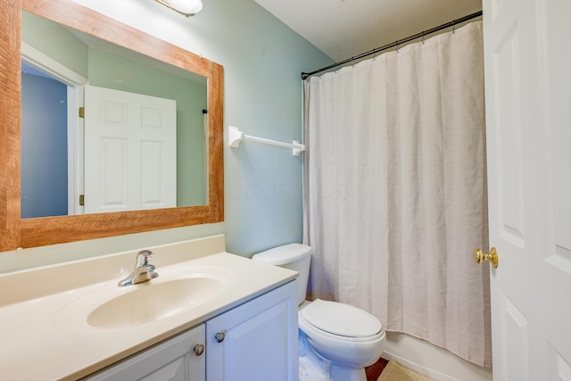 7029 Post Preserve Blvd, Dublin, OH 43016 - full bathroom featuring vanity and a shower with shower curtain