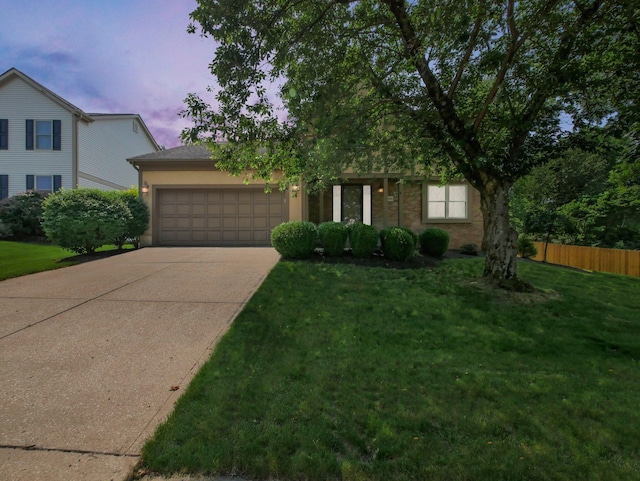 1380 Hanbury Ct, Gahanna, OH 43230 - view of front of house with a garage and concrete driveway