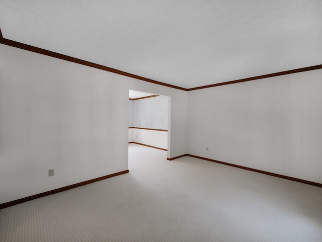 1380 Hanbury Ct, Gahanna, OH 43230 - carpeted empty room with ornamental molding and baseboards