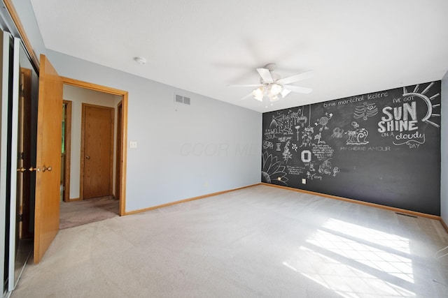 6978 Ernest Way, Dublin, OH 43017 - carpeted spare room with ceiling fan and baseboards