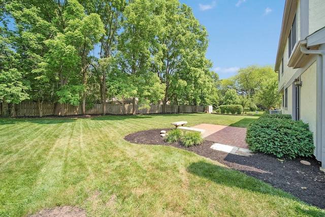 6978 Ernest Way, Dublin, OH 43017 - view of yard with a patio area and view of scattered trees
