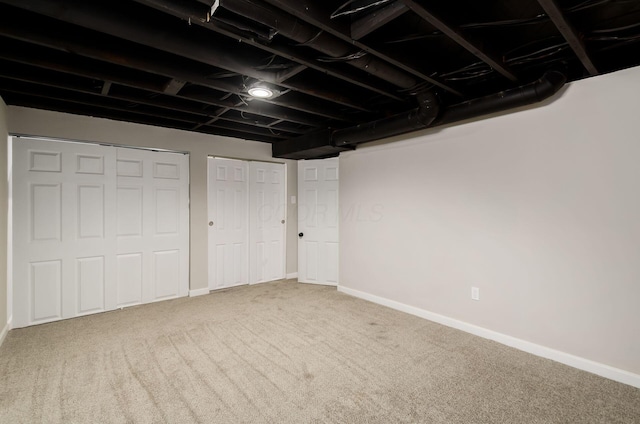 4965 Pennhurst Ave, Columbus, OH 43228 - finished basement featuring carpet