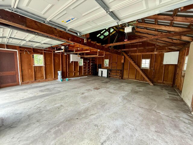 85 Blymer St, Delaware, OH 43015 - garage with a garage door opener