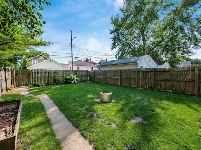 185 Frebis Ave, Columbus, OH 43206 - view of fenced backyard