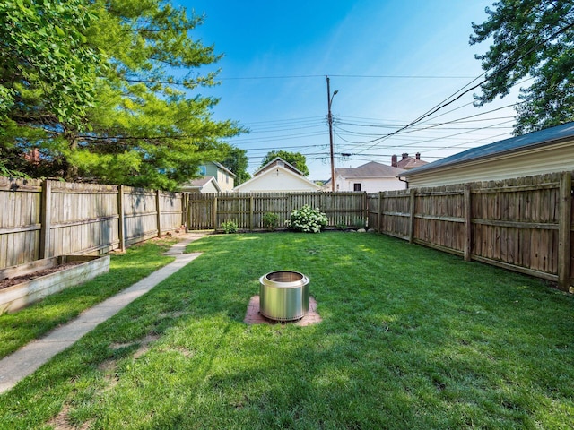 185 Frebis Ave, Columbus, OH 43206 - view of fenced backyard