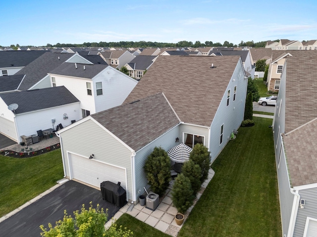 5431 Goose Falls Dr, Dublin, OH 43016 - aerial perspective of suburban area