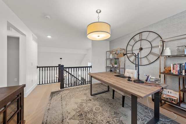 5431 Goose Falls Dr, Dublin, OH 43016 - office featuring wood finished floors and baseboards