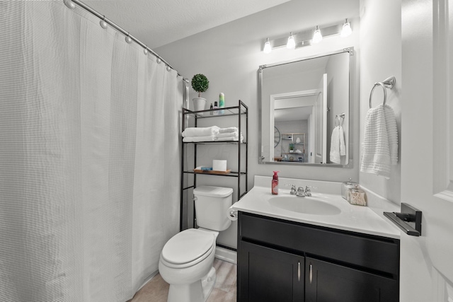 5431 Goose Falls Dr, Dublin, OH 43016 - full bath featuring vanity and curtained shower