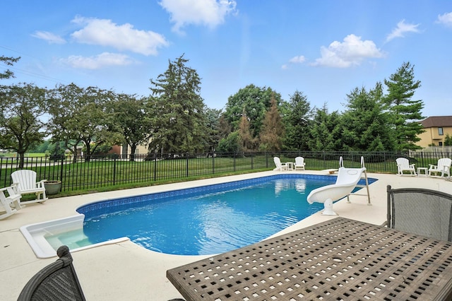2474 Marthas Wood, Grove City, OH 43123 - view of swimming pool with a patio