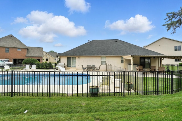 2474 Marthas Wood, Grove City, OH 43123 - view of swimming pool with a patio area