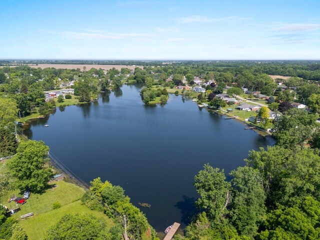 12475 Oak Dr, Orient, OH 43146 - aerial view of a large body of water