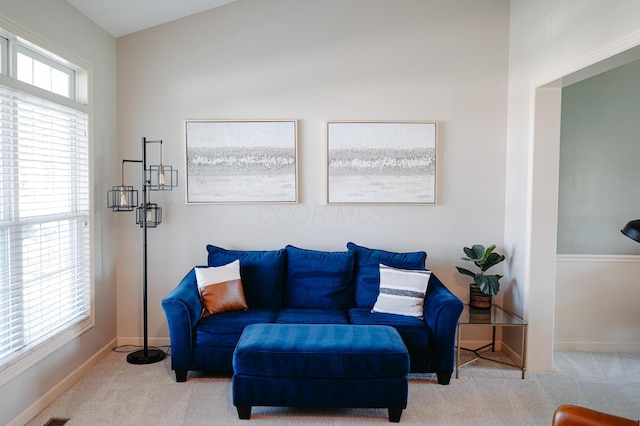 4401 Kathryns Way, Hilliard, OH 43026 - sitting room featuring carpet floors and baseboards
