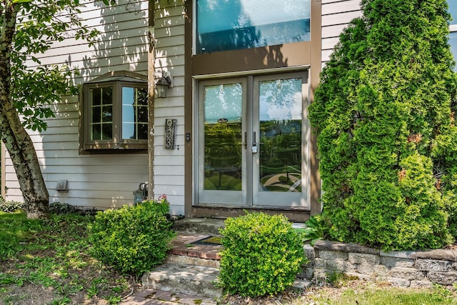 933 Creek Run Ct, Westerville, OH 43081 - view of exterior entry with french doors