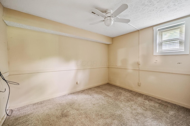 933 Creek Run Ct, Westerville, OH 43081 - spare room with carpet and a ceiling fan