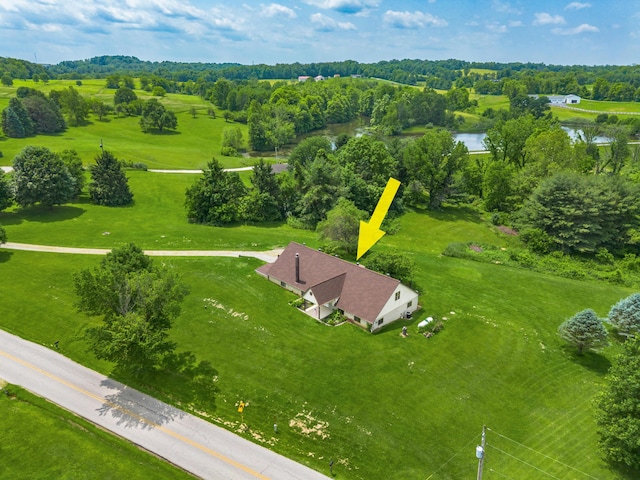 5795 Royalton Rd SW, Lancaster, OH 43130 - aerial view of a nearby body of water and a tree filled landscape